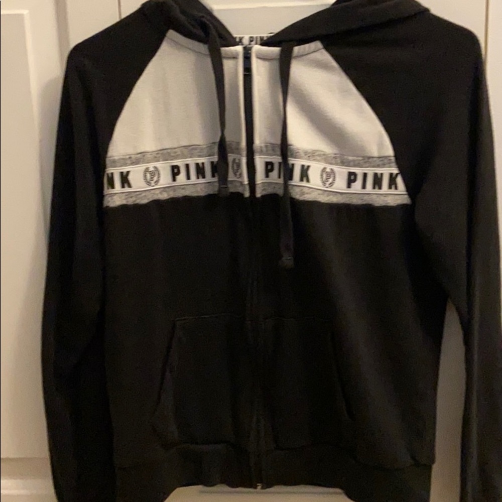 Pink hoodie
